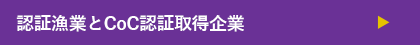 認証漁業とCoC認証取得企業